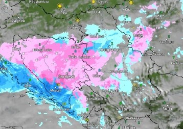 SNEŽNA OLUJA IZ HRVATSKE STIGLA U SRBIJU U ovom delu Srbije se zabelelo, evo šta nas čeka u narednim satima