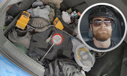 Blokader i sin ekstremista Nenada Čanka i Marije Vasić uhapšen u Inđiji sa nelegalnim oružjem i palicom STOP POLICIJA! Spremao nasilje na VIDOVDAN!