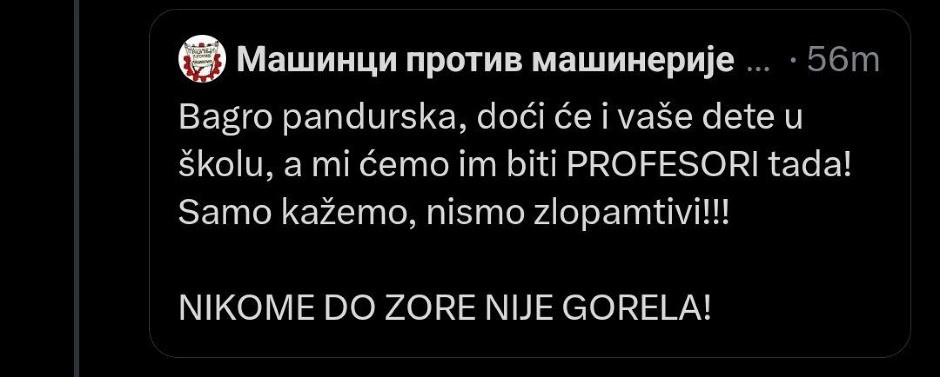 BLOKADERI PRETE POLICAJCIMA: Osvetićemo se vašoj deci u školama!