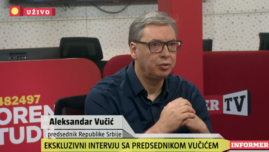 HRVATIMA SAM NAJGORA OSOBA! Vučić: Ne mogu da kažem da volim da slušam Severinu