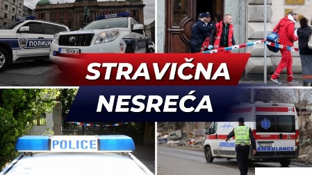 TEŠKA NESREĆA NA KOLUBARSKOM MOSTU Vatrogasci morali da seku vozilo da dođu do povređenih