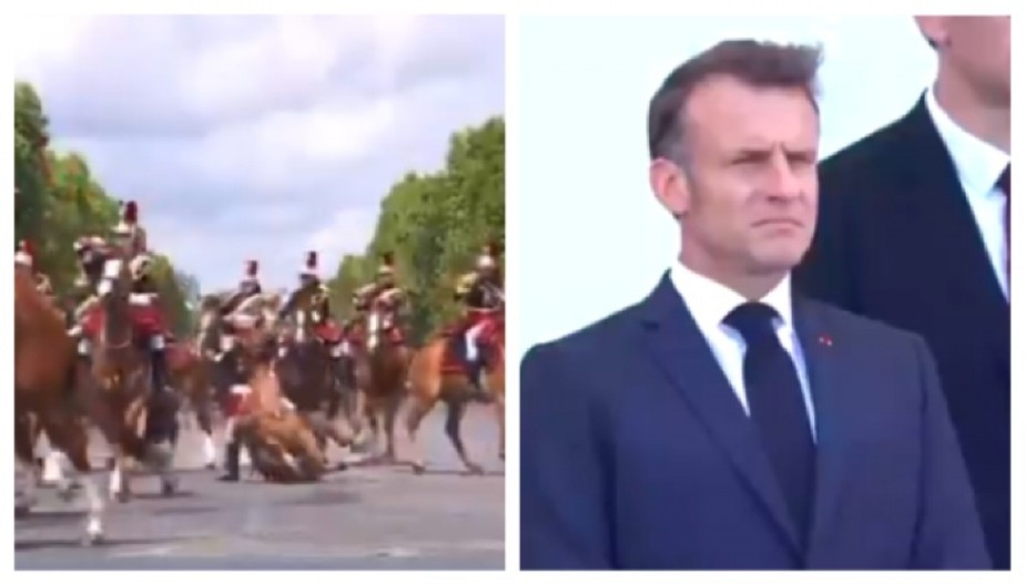 OD "KOSOVA" DO KRVI NA UŠIMA VOJNIKA I ODBEGLOG KONJA: Sunovrat francuske vojne parade (VIDEO)