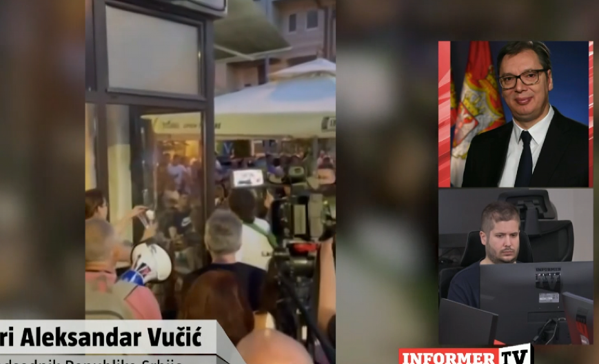 VUČIĆ RASKRINKAO ŠOLAKA I BLOKADERE ZGUBIDANE: "Ko ste vi da odlučujete ko je novinar, a ko ne?"