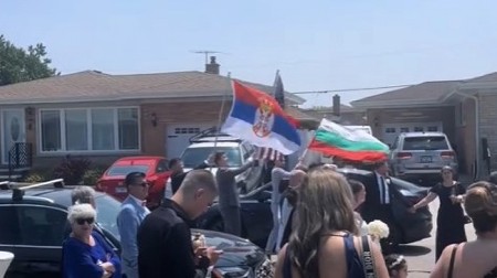 OVO SE NI NA BALKANU VIŠE NE VIĐA Srbi i Bugari napravili svadbu u Čikagu koja je ZAPALILA MREŽE! (VIDEO)