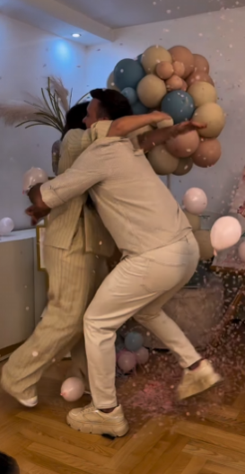 ALEKSANDRA BURSAĆ SAZNALA POL BEBE Od sreće odmah suprugu poletela u zagrljaj! (VIDEO)