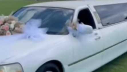 SVATOVI SE KRSTILI I LEVOM I DESNOM Mladi iz Krajine ni limuzina nije bila dosta, pa OVAKO došla na svadbu! (VIDEO)