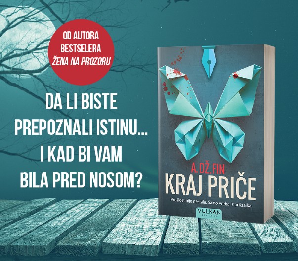 ISTINA UVEK NAĐE SVOJ PUT: Novi psihološki triler A. Dž. Fina „Kraj priče“ u prodaji