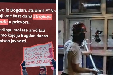 Digla se prašina zbog hapšenja blokadera Bogdana Jovičića, evo ko je on zapravo (VIDEO)