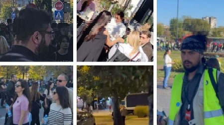 BLOKADERSKI SKUP U NOVOM SADU MUP objavio zvanične podatke, na protestu i rektor Đokić ali i Hrvati