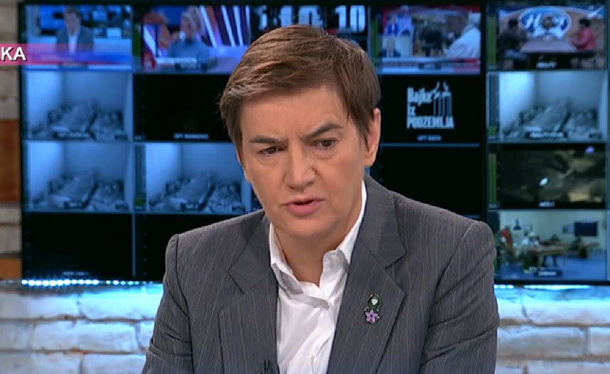 "TO JE OPOZICIJI ALIBI ZA NEUSPEH, ZATO ŽELE IZBORE ŠTO PRE!" Ana Brnabić govorila o važnim temama za Srbiju