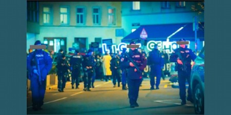 GRAĐANI ŠOKIRANI: Policija dugim cevima obezbeđivala miran skup u Beču