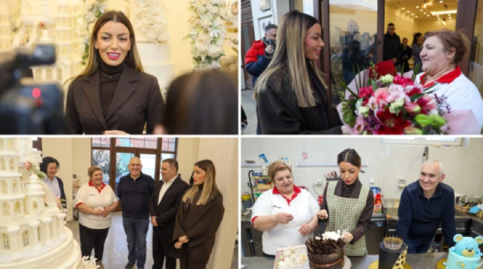 MINISTARSTVO PRIVREDE JE VETAR U LEĐA ŽENAMA VLASNICAMA BIZNISA Ministarka Mesarović posetila preduzetnicu iz Rume