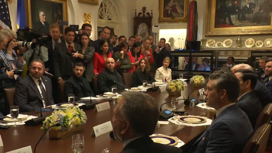 POČINJE VEOMA VAŽAN SASTANAK, SUDBINA RATA JE U RUKAMA OVIH LJUDI?! Zelenski sa Trampovim ljudima iz Pentagona