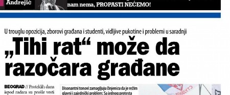 OPOZICIJA, PLENUMAŠI I ZBOROVI SU I TOTALNOM MEĐUSOBNOM RATU OKO FOTELJA! Blokaderski Danas priznao: Nije ih briga za narod, nego isključivo za sebe