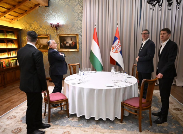 VUČIĆ I ORBAN NA RUČKU U VINARIJI ZVONKO BOGDAN Oglasio se predsednik Srbije (FOTO)