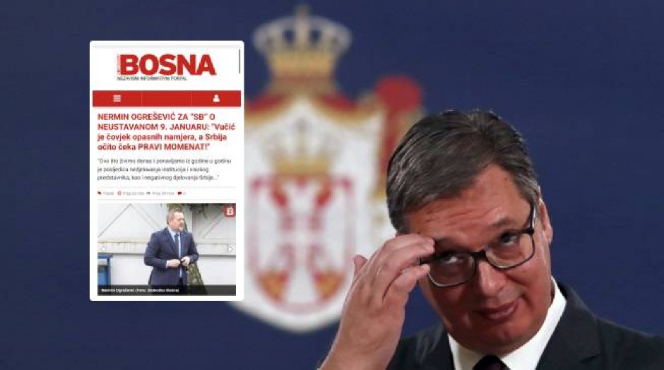 "ČOVJEK OPASNIH NAMJERA" Udaraju na Vučića, jer Vučić ne dozvoljava da se gazi Republika Srpska!