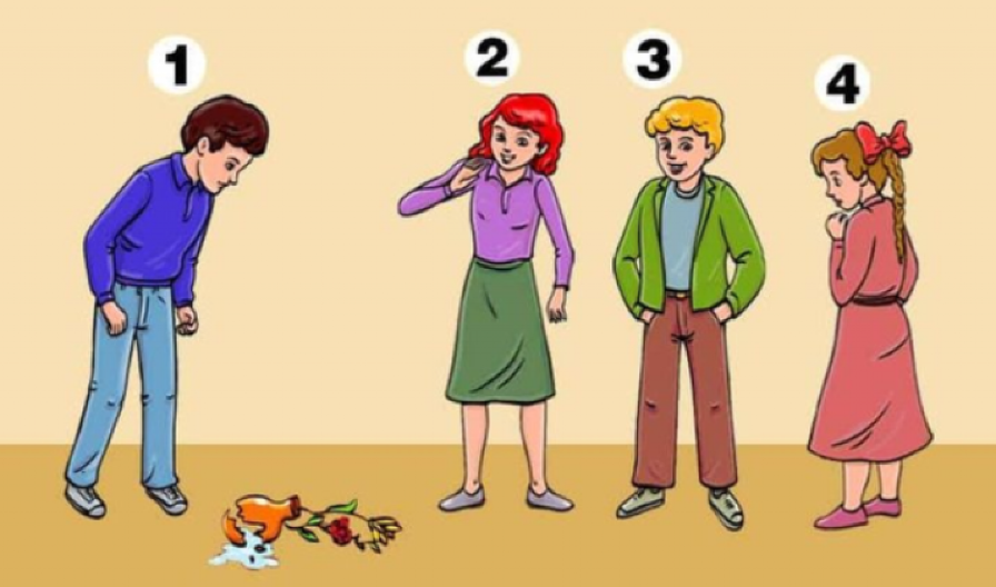 KO JE RAZBIO VAZU?  Test koji otkriva vašu ličnost