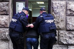 RAZBIO STAKLO NA AUTOMOBILU, PA UKRAO TORBU STARICI Hapšenje u Jagodini