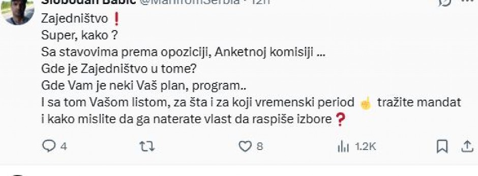 "GDE VAM JE TAJ NEKI VAŠ PLAN, PROGRAM?" Bukti rat među blokaderima: Od vas nema ništa!
