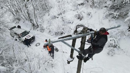 HAOS U OVOM MESTU U SRBIJI, NAPADALO VIŠE OD 20 CENTIMETARA SNEGA! Lomi se drveće, padaju grane...