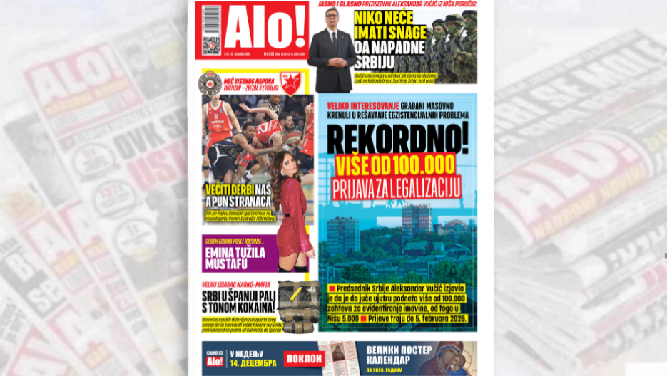 REKORDNO! VIŠE OD 100.000 PRIJAVA ZA LEGALIZACIJU Građani masovno krenuli u rešavanje egzistencijalnih problema