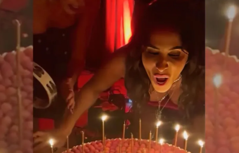 NI VEĆE TORTE NI KRAĆE HALJINE! Naša influenserka proslavila 36. rođendan i pokazala atribute koji su sve šokirali (FOTO)