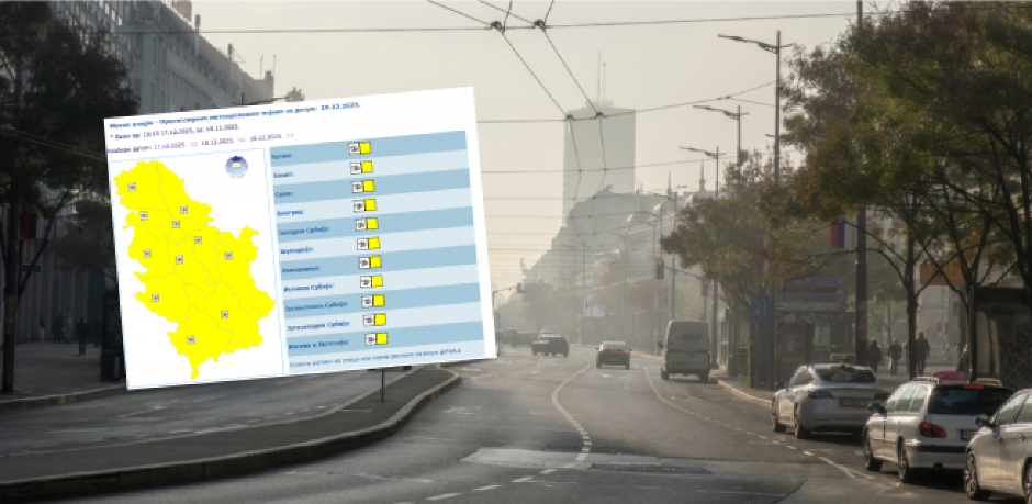 CELA SRBIJA U ŽUTOM U PETAK ZBOG OVE POJAVE! RHMZ objavio prognozu za narednih nedelju dana, KIŠA I SNEG OD OVOG DATUMA