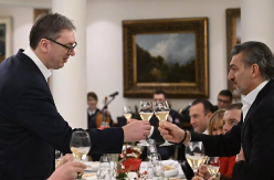 VUČIĆ PRIREDIO SVEČANU VEČERU U ČAST KAVELAŠVILIJA: Prilika da otvorimo i teme koje prevazilaze politiku, od dobrih vina, do strasti prema fudbalu