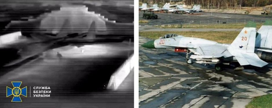 BLIC NAPAD UKRAJINE NA RUSKO VAZDUHOPLOVSTVO! Lovci Su-27 RAZNETI na aerodromima tik pred poletanje, UNIŠTEN i radar, isplivali svi detalji akcije