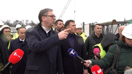 VUČIĆ: NOVI MOST PRAVA LEPOTICA "Nema racionalnih argumenata zašto su branili stari"