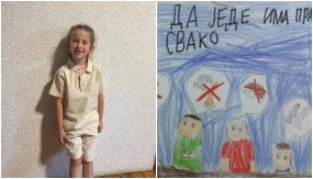 JELENA VUKOVIĆ (8) MEĐU NAJBOLJIMA U SRBIJI Treće mesto za autentični likovni rad na nacionalnom konkursu! (FOTO)