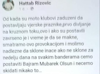 "AKO NE SKLONE ZA NEDELJU DANA" Blokader koji je psovao srpsku majku preti zbog poruke o Božiću!