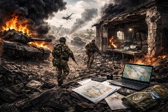 PAO CEO ŠTAB BRIGADE U GULJAJPOLJU! Dokumenta ostavljena u panici (VIDEO)