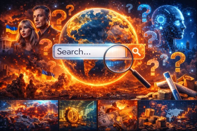 OVO SU PITANJA KOJA JE CEO SVET  NAJVIŠE GUGLAO TOKOM 2025: Sedmo mesto ostavlja bez teksta!