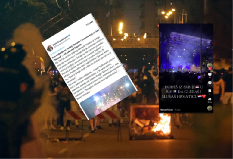 RADIKALNO ISLAMISTIČKI KRUGOVI JEDVA DOČEKALI: Blokaderi i u Novu godinu ušli sa mržnjom prema Srbiji i Vučiću! (VIDEO)