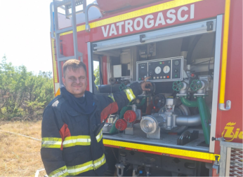 POGINUO VATROGASAC IVAN ZVONIMIR ŠULJAK Ceo grad je zavijen u crno