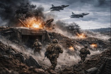 OVO JE RAT IZBLIZA! Kamera snimila juriš ruskih jedinica kod Majskog (VIDEO)