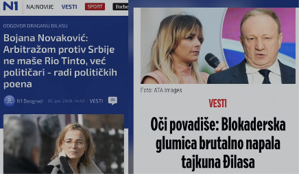 BLOKADERKA IZ DS SE PRIDUŽILA GLUMICI U NAPADU NA ĐILASA! Leti perje u blokaderskim redovima! (VIDEO)