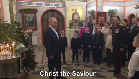 "PO BOŽJOJ VOLJI BRANE OTADŽBINU": Putinova božićna poruka