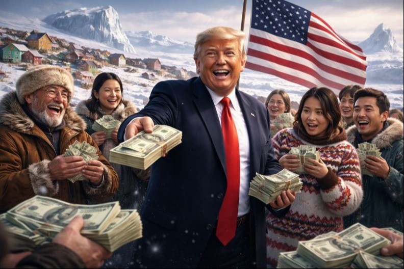 TRAMP HOĆE DA PLATI GRENDLANĐANIMA DA NAPUSTE DANSKU : Do 100.000 dolara po glavi za pripajanje SAD