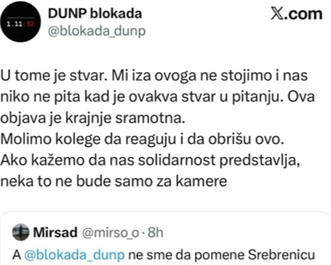 GENOCIDNI SRBI I UKIDANJE RS Ovo je dokaz da DUNP ekipa iz Novog Pazara kreira suštinu blokaderske politike! (VIDEO)