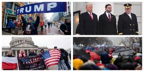 TRAMPOVA "VOJSKA" NA ULICAMA Ne smetaju im ni kiša ni hladnoća