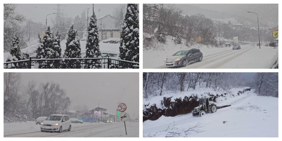 GLEDAJTE ŠTA JE DANAS POGODILO SRBIJU: Haos od snega u ovim mestima! (FOTO)