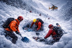 PAKAO NA SKIJALIŠTU: Lavine zatrpale skijaše, spasioci kopali satima