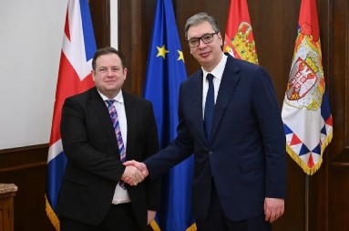 VUČIĆ NAKON SASTANKA SA DAUTIJEM Ekonomija je najbolji način povezivanja dve zemlje (FOTO)