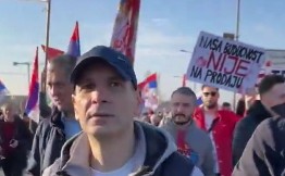 "STUDENTE" PREDVODI MILOŠ JOVANOVIĆ Opozicionar koji je ćutao na pogrom Srba sa KiM!