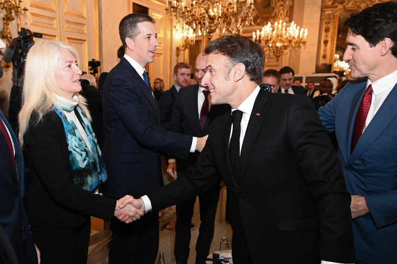 Dr Begović i Đurić u Parizu sa Makronom i Trudoom